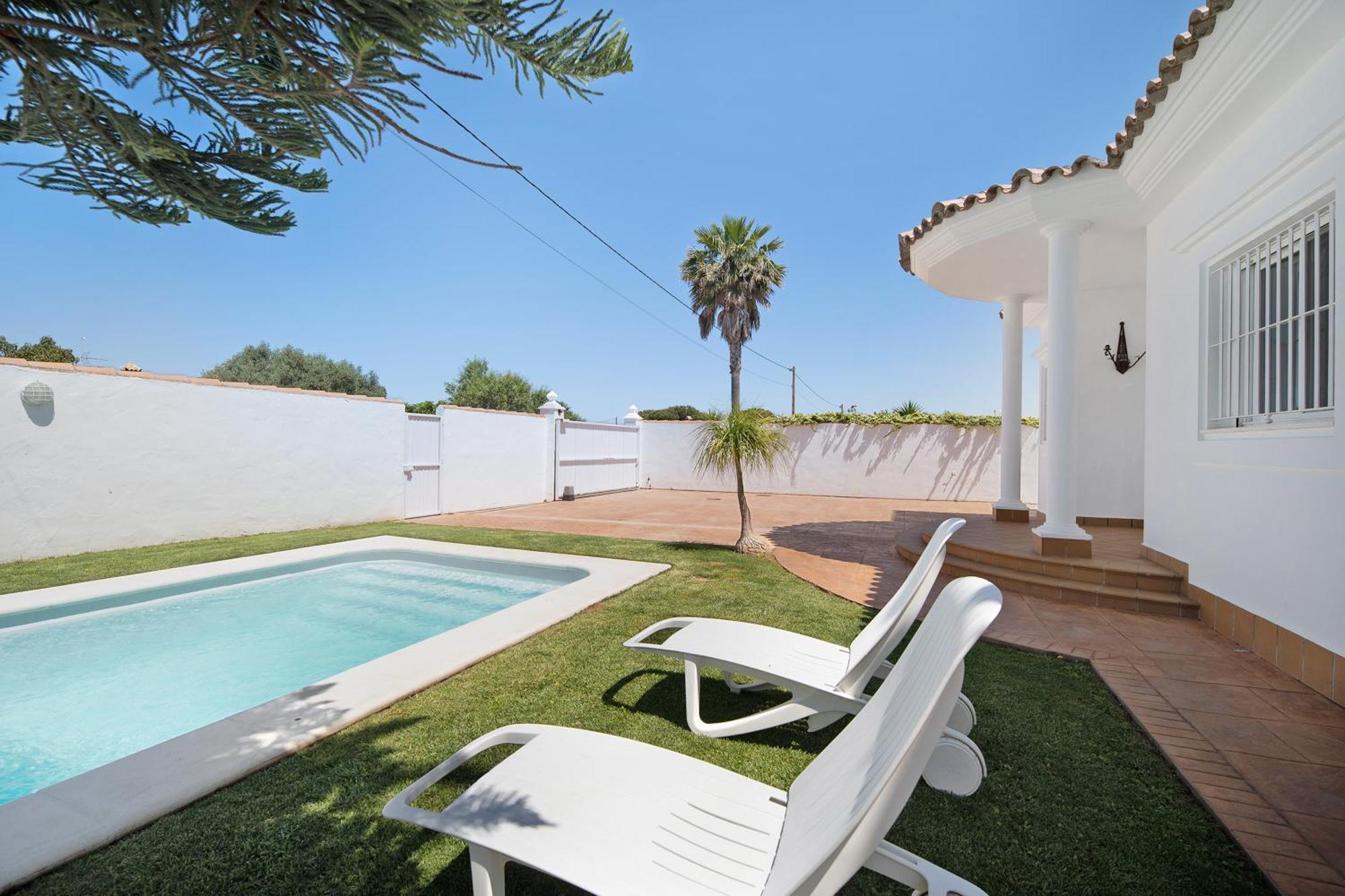 Casa Abedul Sancti Petri Villa Chiclana de la Frontera Eksteriør billede